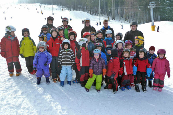 Kinderskikurs der Skischule