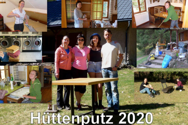 Hüttenputz 2020 – Falkensteinhütte