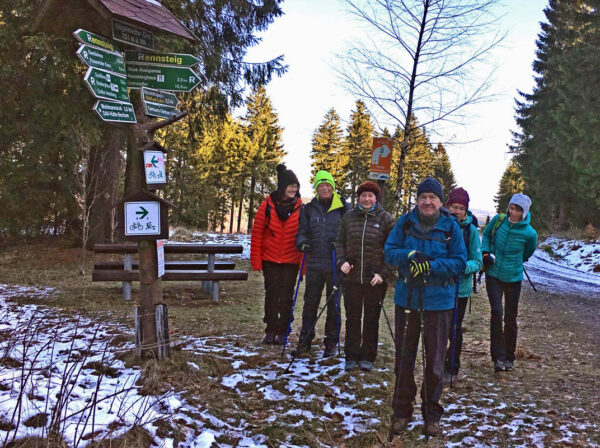 Weihnachtsskiwanderung – mit Wanderschuhen