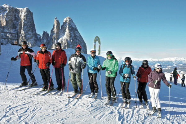Skifahren vorwiegend für Senioren
