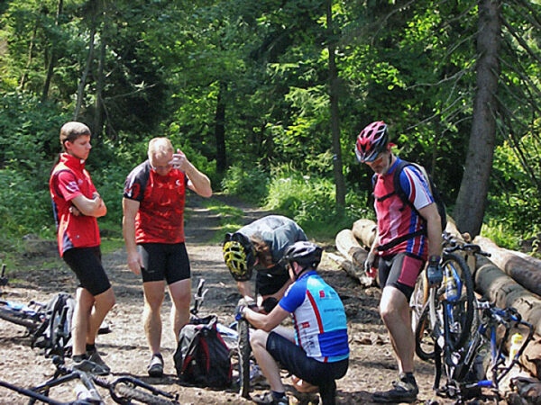 MTB-Wochenende im Erzgebirge