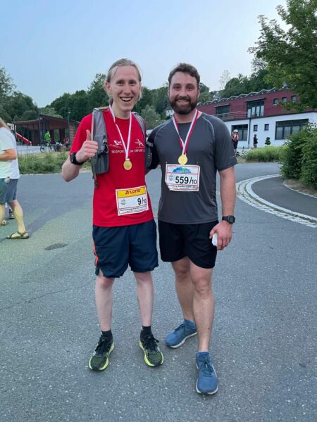 Rennsteig Staffellauf bei Gluthitze