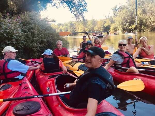Bericht Paddelwochendende auf der Saale, Bad Kösen 03. – 4.09.2022