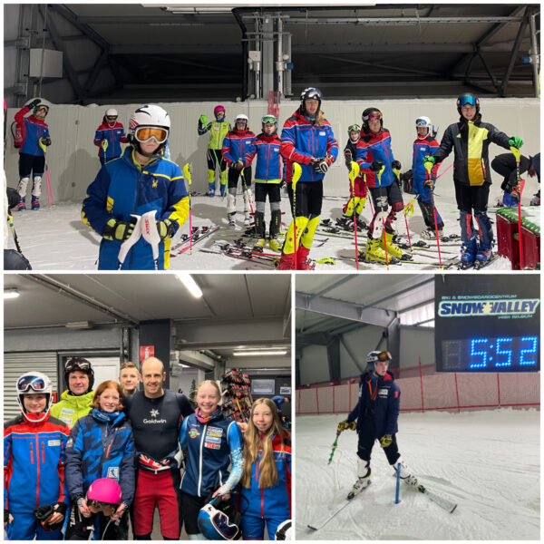Slalomtraining Skihalle Peer