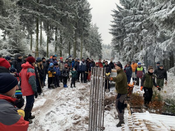 Baumpflanzaktion am Schneekopf