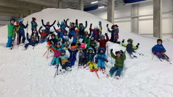 Alpine in der Langlaufhalle?