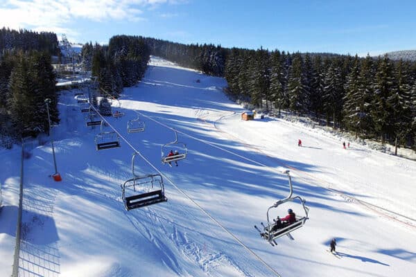 Endlich wieder Ski auf richtigem Schnee!