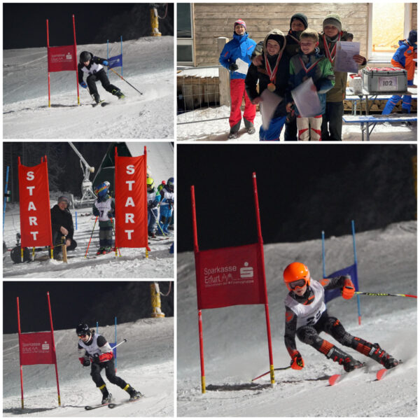 Offene Erfurter Stadtmeisterschaft im Riesenslalom der Schüler und Jugend und 2. Wettbewerb im 26. CUP der Sparkassenstiftung Erfurt im Skilauf