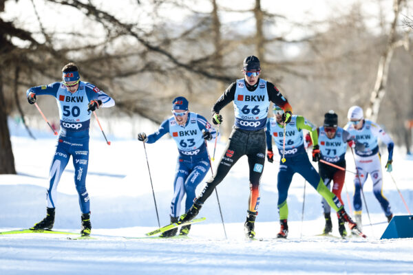 Jacob Walther startete im 20km Massenstart beim Weltcup in Goms