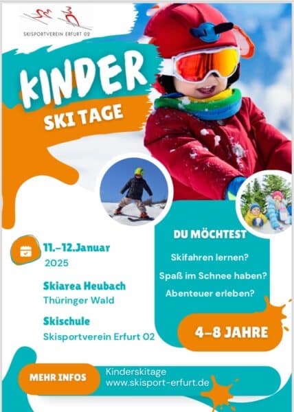 Kinderskitage’25 am 11./12.Januar 2025 in Heubach