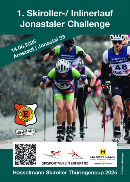 1. Skiroller-/ Inlinerlauf Jonastaler Challenge
