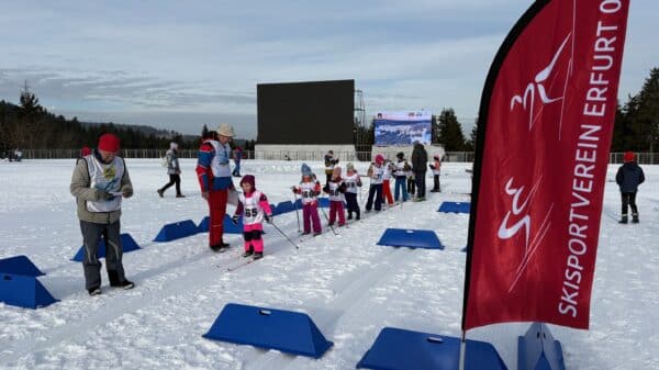 Erfurter Stadtmeisterschaft 2026 S k i l a n g l a u f und 28. S-Cup der Sparkassenstiftung Erfurt im Skilauf für Erfurter Schüler/innen
